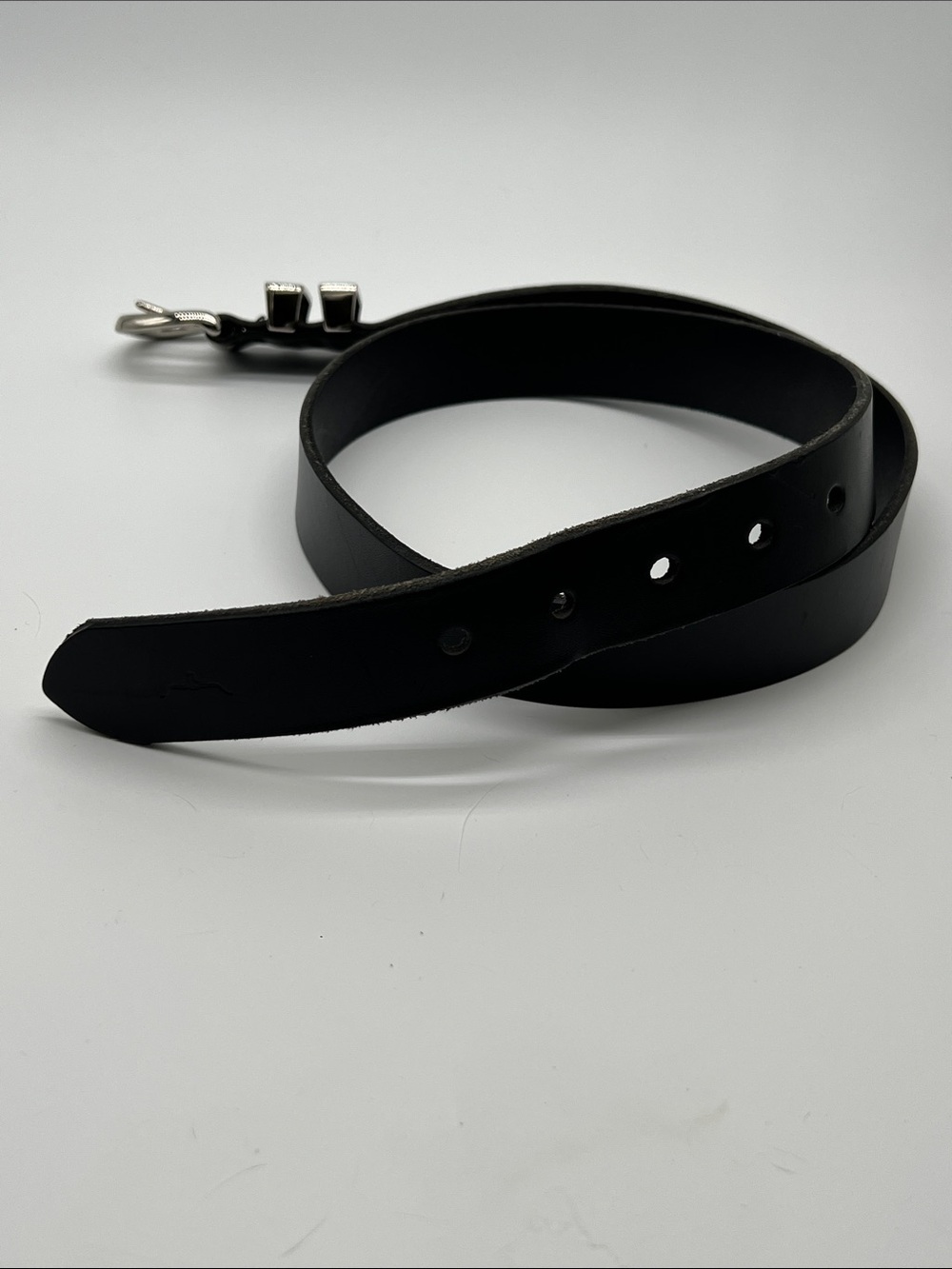 RM Williams Jerrawa Belt Black Cowhide Leather Size 36 /440 Made In Australia - Picture 4 of 11